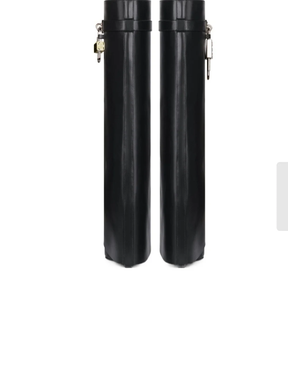Givenchy Shark Lock  Boot with Gold Padlocks